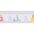 42412 Princess Fairytale Dreams Rotampale - Bordes  15.9 cm x 5 m